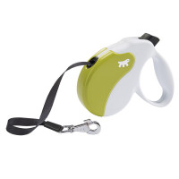 Поводок-рулетка Ferplast Amigo L Cord White-Green Lead для собак cо шнуром, 16x3,8x15 см Поводок-рулетка Ferplast Amigo L Cord White-Green Lead для собак cо шнуром, 16x3,8x15 см