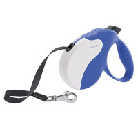 Поводок-рулетка Ferplast Amigo L Cord Blue-White Lead для собак cо шнуром, 16x3,8x15 см Поводок-рулетка Ferplast Amigo L Cord Blue-White Lead для собак cо шнуром, 16x3,8x15 см