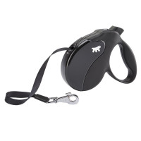Поводок-рулетка Ferplast Amigo L Cord Black Lead для собак cо шнуром, 16x3,8x15 см Поводок-рулетка Ferplast Amigo L Cord Black Lead для собак cо шнуром, 16x3,8x15 см