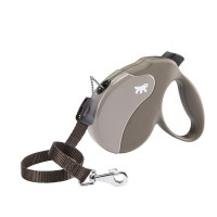 Поводок-рулетка Ferplast Amigo Long Cord Dove-Grey для собак cо шнуром, 15x3,6x14 см Поводок-рулетка Ferplast Amigo Long Cord Dove-Grey для собак cо шнуром, 15x3,6x14 см