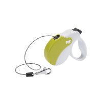 Поводок-рулетка Ferplast Amigo Mini Cord White-Green Lead для собак cо шнуром, зелено-білий, 12x3x10 см Поводок-рулетка Ferplast Amigo Mini Cord White-Green Lead для собак cо шнуром, зелено-білий, 12x3x10 см