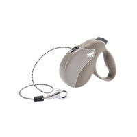 Поводок-рулетка Ferplast Amigo Mini Cord Dove-Grey Lead для собак cо шнуром, бежево-сірий, 12x3x10 см Поводок-рулетка Ferplast Amigo Mini Cord Dove-Grey Lead для собак cо шнуром, бежево-сірий, 12x3x10 см