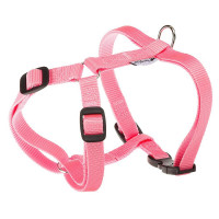 Нейлоновая шлейка Ferplast Champion P M Pink для собак, розовая, А: 37x57, B: 44x72 см Нейлоновая шлейка Ferplast Champion P M Pink для собак, розовая, А: 37x57, B: 44x72 см