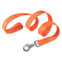 Нейлоновый поводок Ferplast Club G20/110 Orange для собак, оранжевый, 20 мм, 110 см Нейлоновый поводок Ferplast Club G20/110 Orange для собак, оранжевый, 20 мм, 110 см