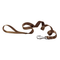 Нейлоновый поводок Ferplast Club G20/120 Brown для собак, коричневый, 20 мм, 120 см Нейлоновый поводок Ferplast Club G20/120 Brown для собак, коричневый, 20 мм, 120 см