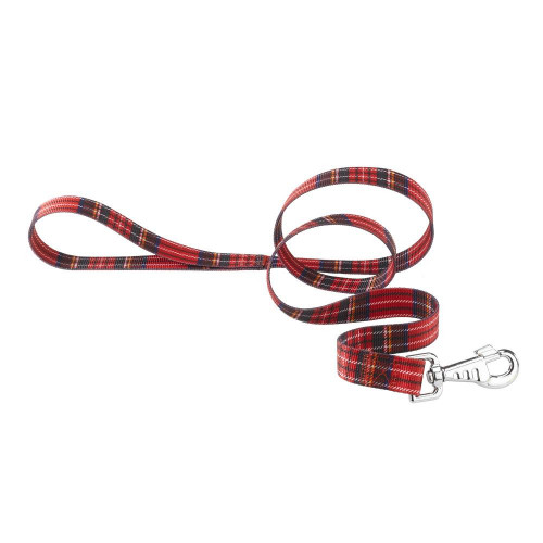 Нейлоновий поводок Ferplast Club G20 / 120 Tartan для собак, 20 мм, 120 см