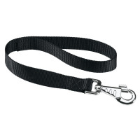 Нейлоновый поводок Ferplast Club GM25/45 Black для собак, черный, 25 мм, 45 см Нейлоновый поводок Ferplast Club GM25/45 Black для собак, черный, 25 мм, 45 см
