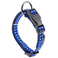 Нейлоновий нашийник Ferplast Cricket C15 / 40 Blue для собак, синій, A: 27x40 см Нейлоновий нашийник Ferplast Cricket C15 / 40 Blue для собак, синій, A: 27x40 см
