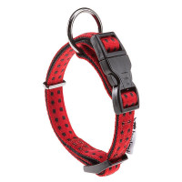 Нейлоновый ошейник Ferplast Cricket C15/40 Red для собак, красный, A: 27x40 см Нейлоновый ошейник Ferplast Cricket C15/40 Red для собак, красный, A: 27x40 см