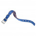 Нейлоновий нашийник Ferplast Daytona Fanasy C25 / 45 Blue для собак, синій, A: 37x45 см, B: 25 мм