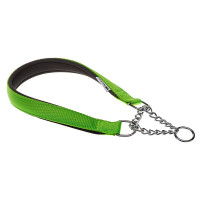 Нейлоновый ошейник с металлической цепочкой Ferplast Daytona CSS15/40 Green для собак, A: 40 см, B: 15 см Нейлоновый ошейник с металлической цепочкой Ferplast Daytona CSS15/40 Green для собак, A: 40 см, B: 15 см