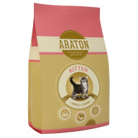 Сухой корм Araton Adult Kitten для кошек весом от 0.5 до 5 кг, 400 г Сухой корм Araton Adult Kitten для кошек весом от 0.5 до 5 кг, 400 г