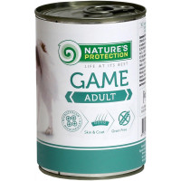 Консерва Natures Protection Adult Game для взрослых собак, 400 г Консерва Natures Protection Adult Game для взрослых собак, 400 г