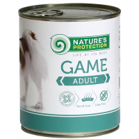 Консерва Natures Protection Adult Game для взрослых собак, 800 г Консерва Natures Protection Adult Game для взрослых собак, 800 г
