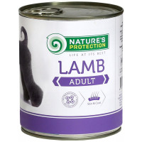 Консерва Natures Protection Adult Lamb для взрослых собак, 800 г Консерва Natures Protection Adult Lamb для взрослых собак, 800 г