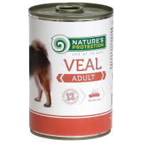 Консерва Natures Protection Adult Veal для дорослих собак, 400 г Консерва Natures Protection Adult Veal для дорослих собак, 400 г