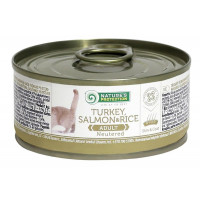 Консерва Natures Protection Neutered Turkey, Salmon & Rice для стерилізованих котів, 100 г