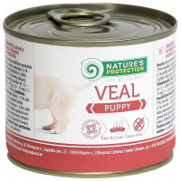 Консерва Natures Protection Puppy Veal для цуценят, 200 г Консерва Natures Protection Puppy Veal для цуценят, 200 г