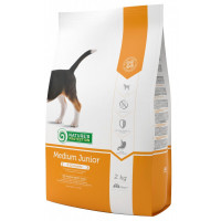 Сухой корм Natures Protection Medium Junior для щенков средних пород, 2 кг Сухой корм Natures Protection Medium Junior для щенков средних пород, 2 кг