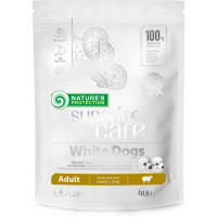 Сухой корм Natures Protection Superior Care White Dogs для взрослых собак малых пород, ягненок, 400 г