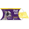 Пакети для прибирання за тваринами Лайkit, 20 шт, жовті