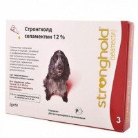 Краплі Zoetis Stronghold 12% від бліх і кліщів у собак вагою від 10 до 20 кг, 1 мл, ціна за 1 піпетку Краплі Zoetis Stronghold 12% від бліх і кліщів у собак вагою від 10 до 20 кг, 1 мл, ціна за 1 піпетку