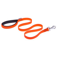 Нейлоновий поводок Ferplast Daytona G20 / 120 Orange для собак, 20 мм 120 см