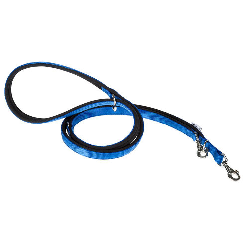 Регулируемый нейлоновый поводок Ferplast Daytona GA15/200 Blue для дрессировки собак, 15 мм, 200 см