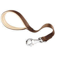 Нейлоновый поводок Ferplast Daytona GM25/45 Brown для собак, 25 мм, 45 см Нейлоновый поводок Ferplast Daytona GM25/45 Brown для собак, 25 мм, 45 см