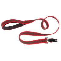 Поводок для собак без ручки Ferplast Daytona Gummy Matic G20 / 120 Red з прогумованого нейлону, 20 мм 120 см Поводок для собак без ручки Ferplast Daytona Gummy Matic G20 / 120 Red з прогумованого нейлону, 20 мм 120 см