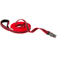 Поводок для собак без ручки Ferplast Daytona Gummy Matic G20/500 Red из прорезиненного нейлона, 20 мм, 500 см Поводок для собак без ручки Ferplast Daytona Gummy Matic G20/500 Red из прорезиненного нейлона, 20 мм, 500 см