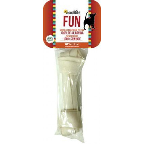 Плетені жувальні кісточки Ferplast GoodBite Fun 3990 Bone 85g для собак, 21x5,3x3,8 см