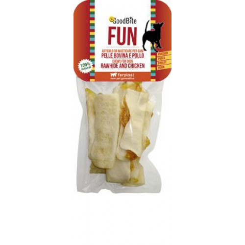 Жувальні кісточки Ferplast GoodBite Fun 4911 Chips 60g для собак з сириці