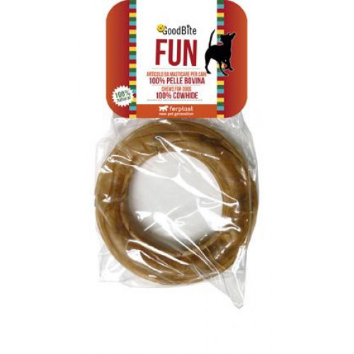 Жувальні кісточки Ferplast GoodBite Fun 4386 Ring Natural 50g для собак з сириці