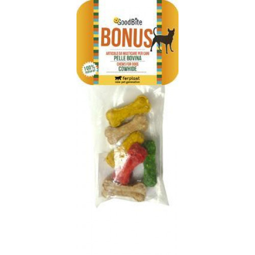 Жувальні кісточки Ferplast GoodBite Bonus 4676 Bone 45g для собак з сириці, 45 г