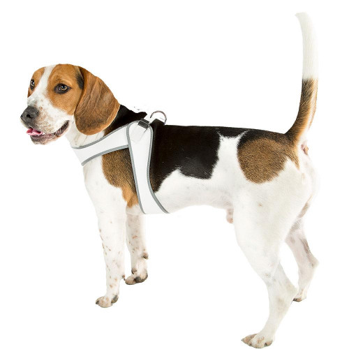 Ferplast Agila 2 Harness White ергономічна шлейки для собак з еластичним шнуром, 32x50 см