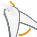 Ferplast Agila 9 Harness White ергономічна шлейки для собак з системою мікрорегулюванням, 77x85 см