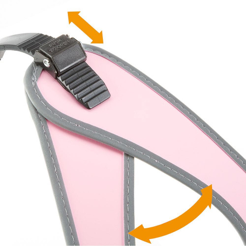 Ferplast Agila 9 Harness Pink ергономічна шлейки для собак з системою мікрорегулюванням, 77x85 см