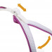 Ferplast Agila Colors 7 White-Purple шлейки з нейлону, для собак, 63x71 см
