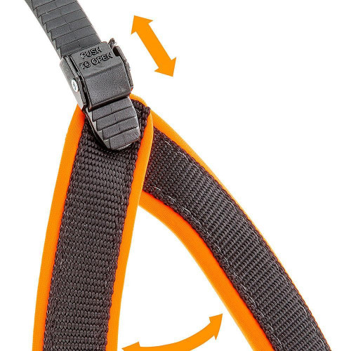 Ергономічна шлейки Ferplast Agila Fluo 6 Orange для собак, 57x65 см