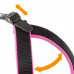 Ергономічна шлейки Ferplast Agila Fluo 6 Pink для собак, 57x65 см