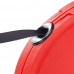 Поводок-рулетка для собак до 50 кг Ferplast Amigo Easy L Tape Rosso c лентой, красный, 5 м