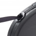 Поводок-рулетка для собак до 12 кг Ferplast Amigo Easy Mini Tape c стрічкою, чорний, 3 м
