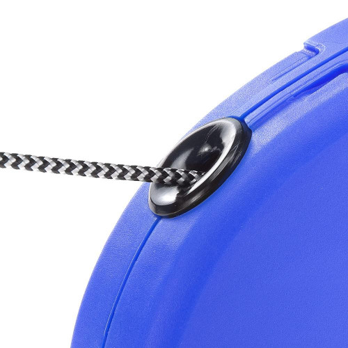 Поводок-рулетка для собак до 15 кг Ferplast Amigo Easy S Cord Blue cо шнуром, синій, 5 м
