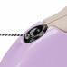 Поводок-рулетка Ferplast Amigo L Cord Beige-Purple Lead для собак c тонким шнуром, 16x3,8x15 см
