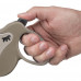 Поводок-рулетка Ferplast Amigo Mini Tape Dove-Grey для собак c стрічкою, бежево-сірий, 12x3x10 см