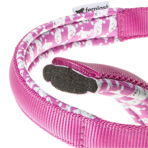 Нейлоновий нашийник Ferplast Daytona Fanasy C20 / 43 Purple для собак, фіолетовий, A: 35x43 см, B: 20 ​​мм