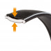 Нейлоновий нашийник Ferplast Daytona Comfort CF40 / 53 Black для собак, чорний, A: 45x53 см, B: 40 мм