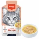Беззерновий вологий корм Wanpy Meat Broths Salmon&Tuna для котів, з лососем і тунцем, суп, 50 г