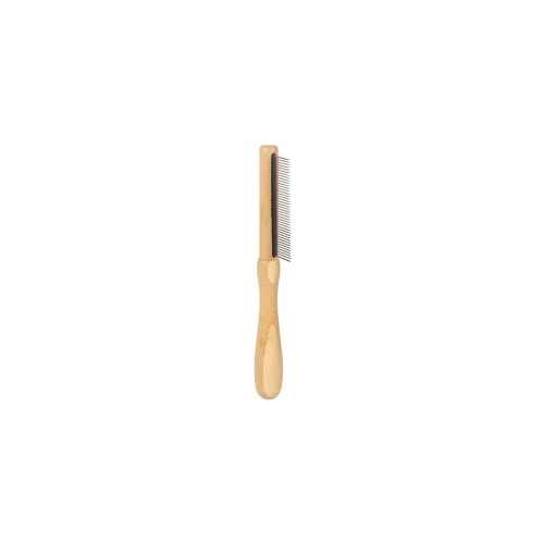 Расческа Flamingo Comb Medium Babu для собак, бамбук, со средними зубцами (24 шт), 21×3.9 см
